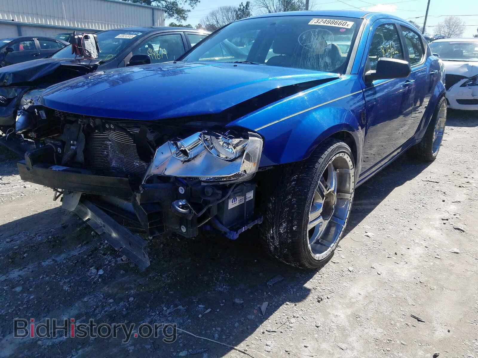 2014 DODGE AVENGER - VIN: 1C3CDZAG2EN218487 - Фото 2