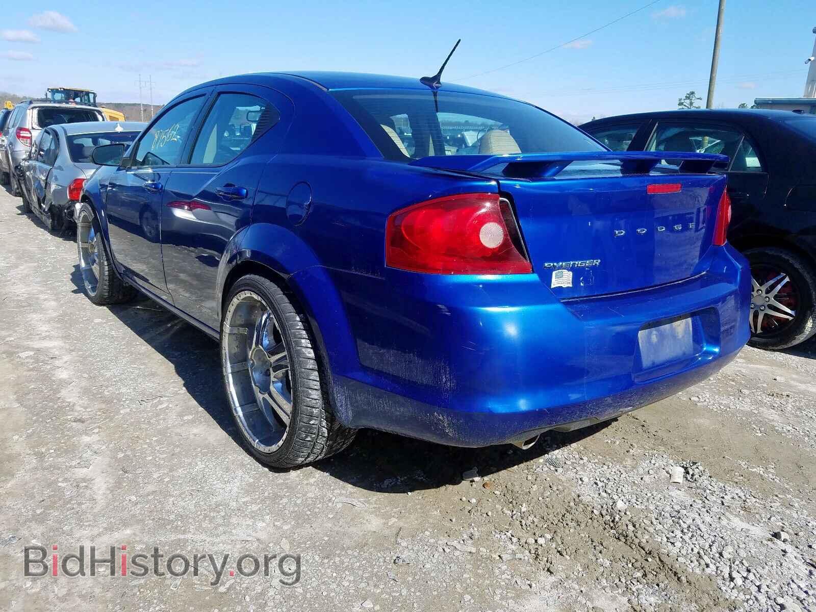 2014 DODGE AVENGER - VIN: 1C3CDZAG2EN218487 - Фото 3