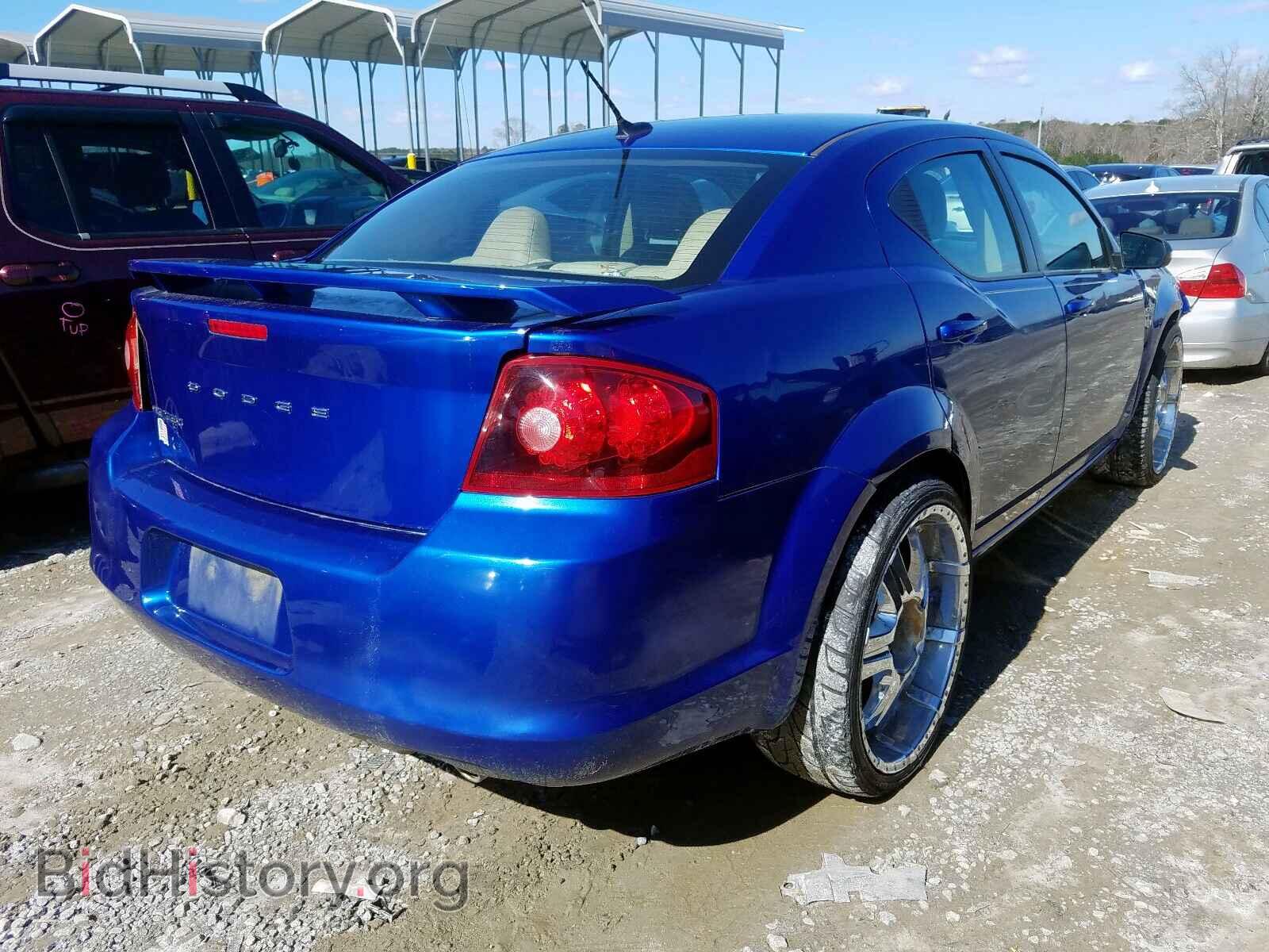 2014 DODGE AVENGER - VIN: 1C3CDZAG2EN218487 - Фото 4