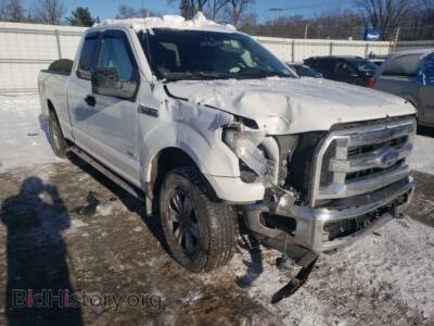 2015 Ford F-150 F150 Super, белый — VIN 1FTEX1EP6FFA63221, Copart