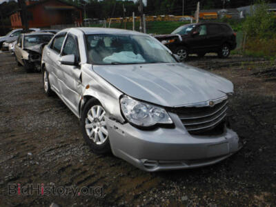 2007 Chrysler SEBRING, серебристый — VIN 1C3LC46K07N516655, Copart