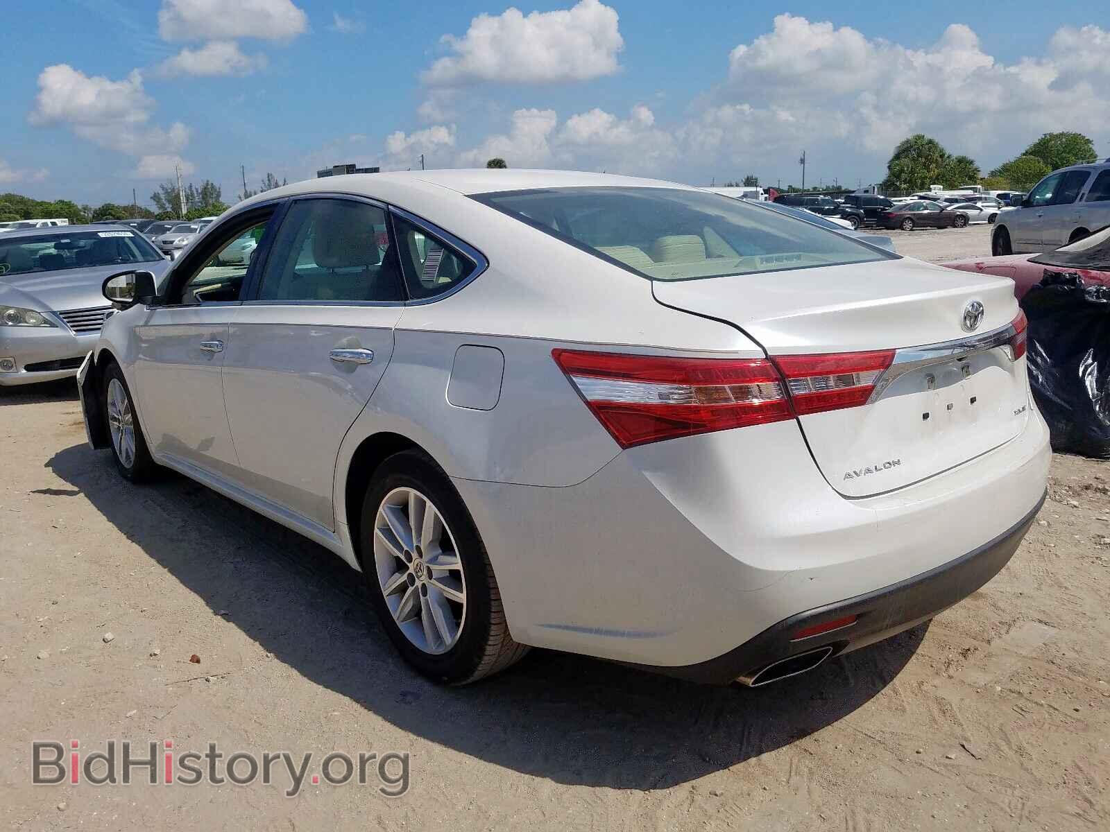 2014 TOYOTA AVALON - VIN: 4T1BK1EB8EU117596 - Фото 3
