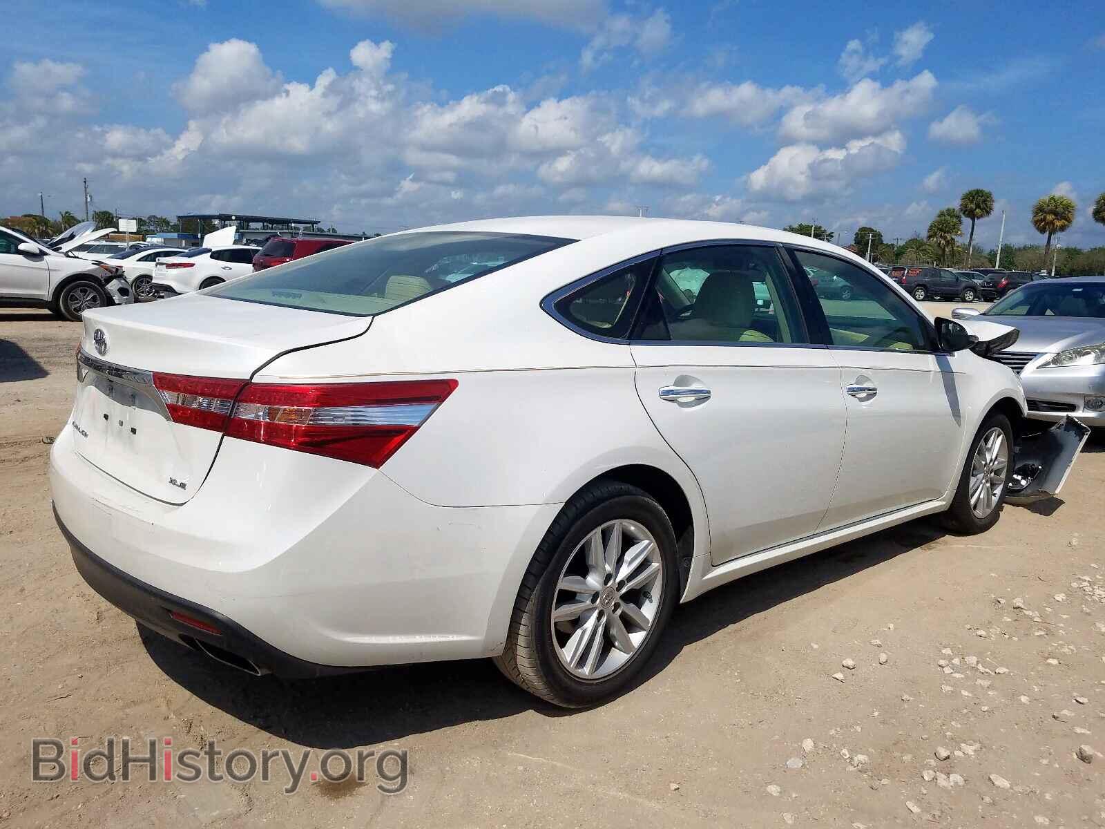 2014 TOYOTA AVALON - VIN: 4T1BK1EB8EU117596 - Фото 4