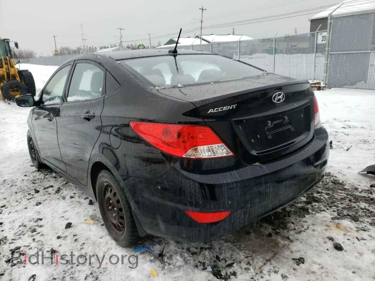 2014 HYUNDAI ACCENT - VIN: KMHCU4AE2EU666761 - Фото 3