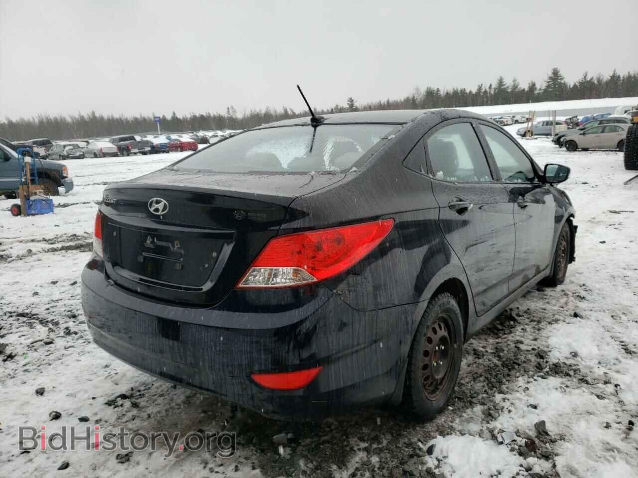 2014 HYUNDAI ACCENT - VIN: KMHCU4AE2EU666761 - Фото 4