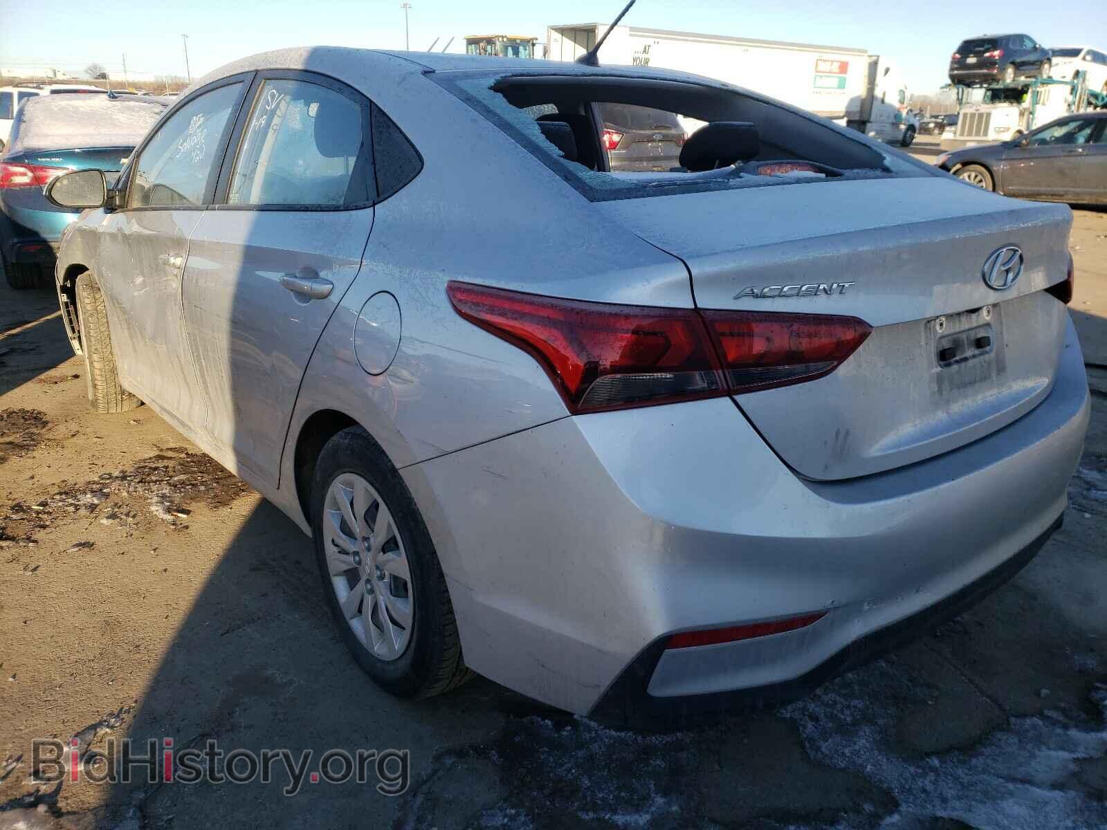 2019 HYUNDAI ACCENT - VIN: 3KPC24A38KE057239 - Фото 3