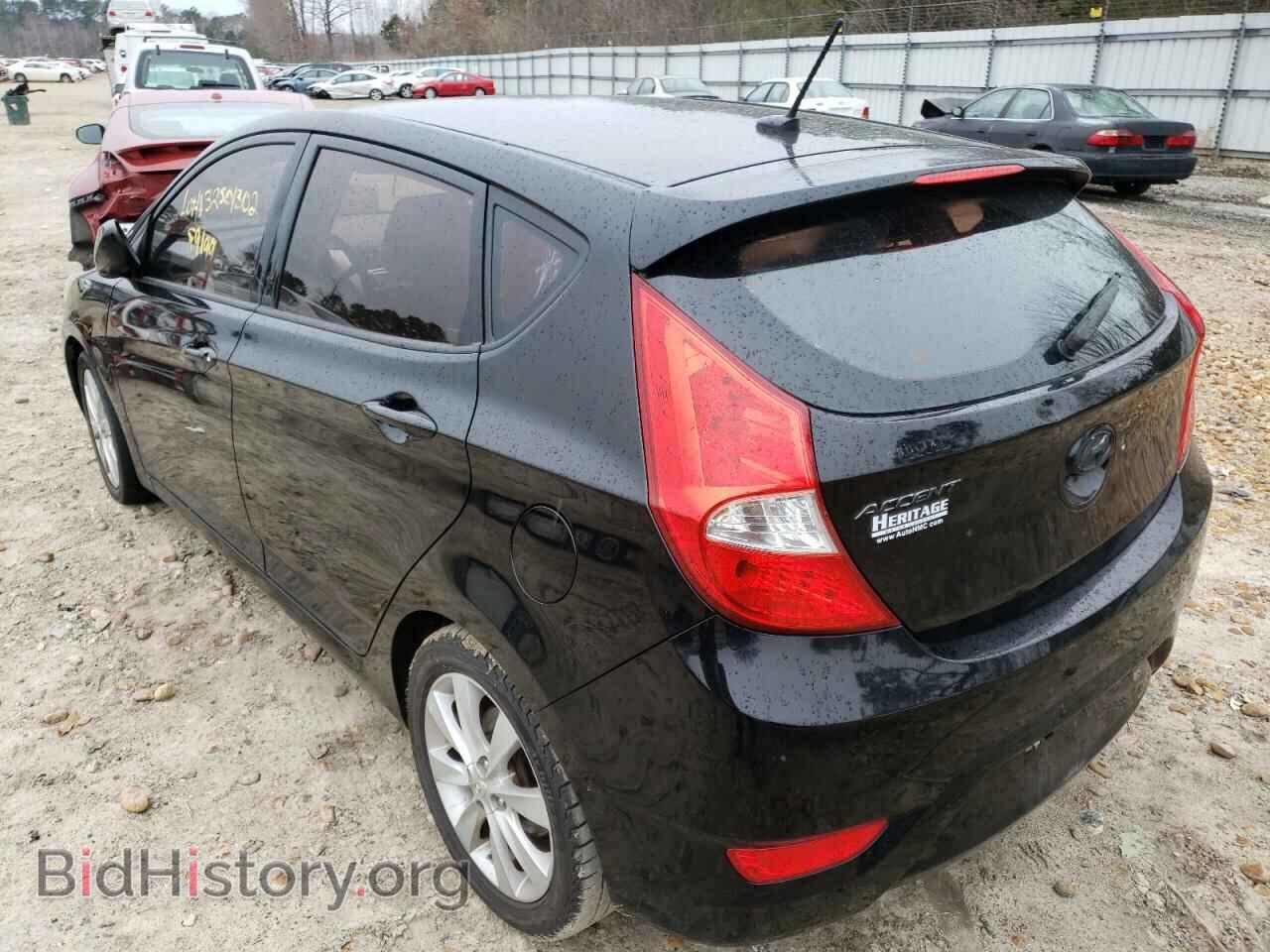 2012 HYUNDAI ACCENT - VIN: KMHCU5AE4CU038090 - Фото 3