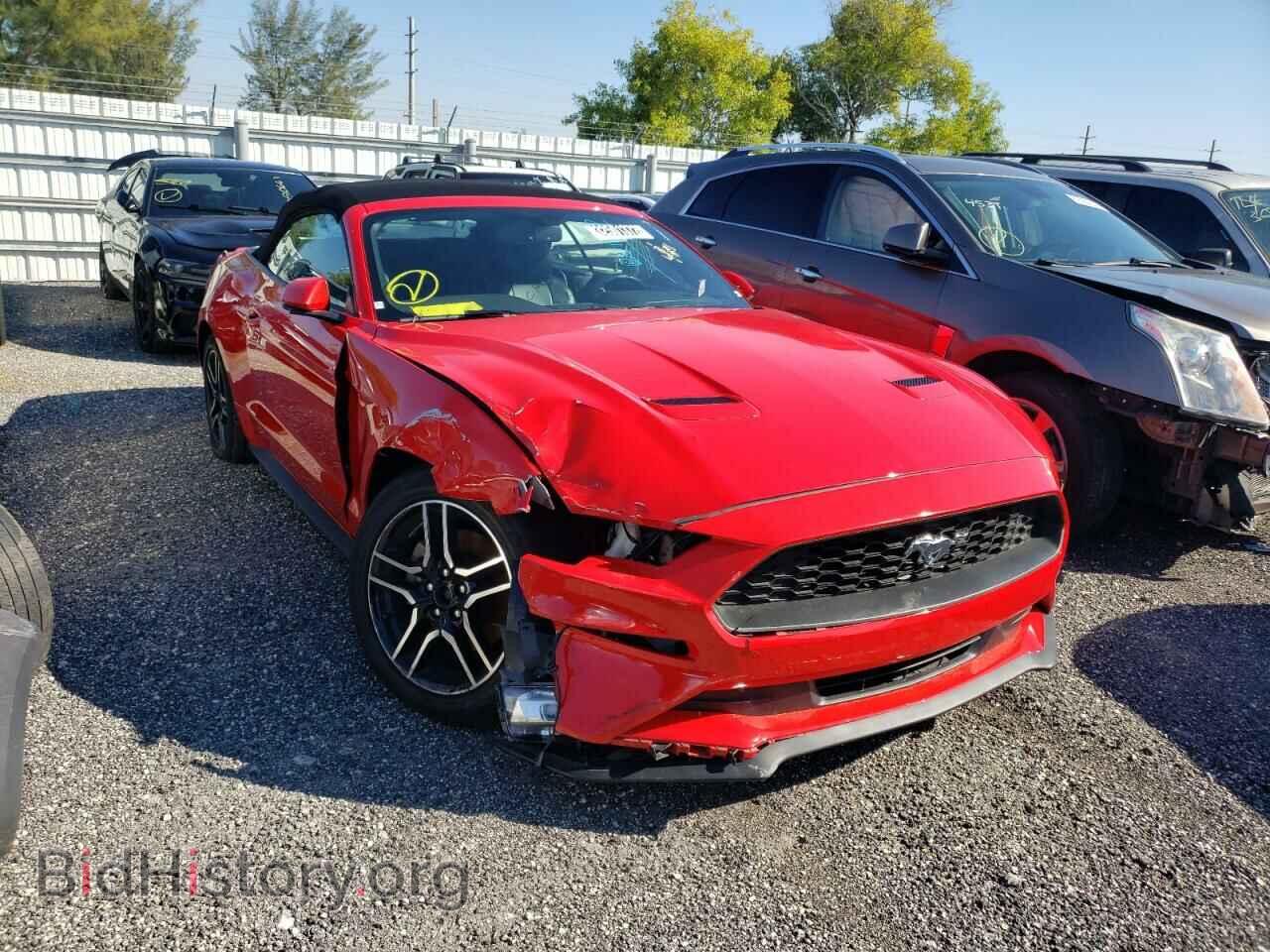 Photo 1FATP8UH3L5115356 - FORD MUSTANG 2020