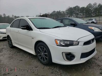2017 Mitsubishi LANCER Lancer ES, white — VIN JA32U2FU1HU013572, Copart
