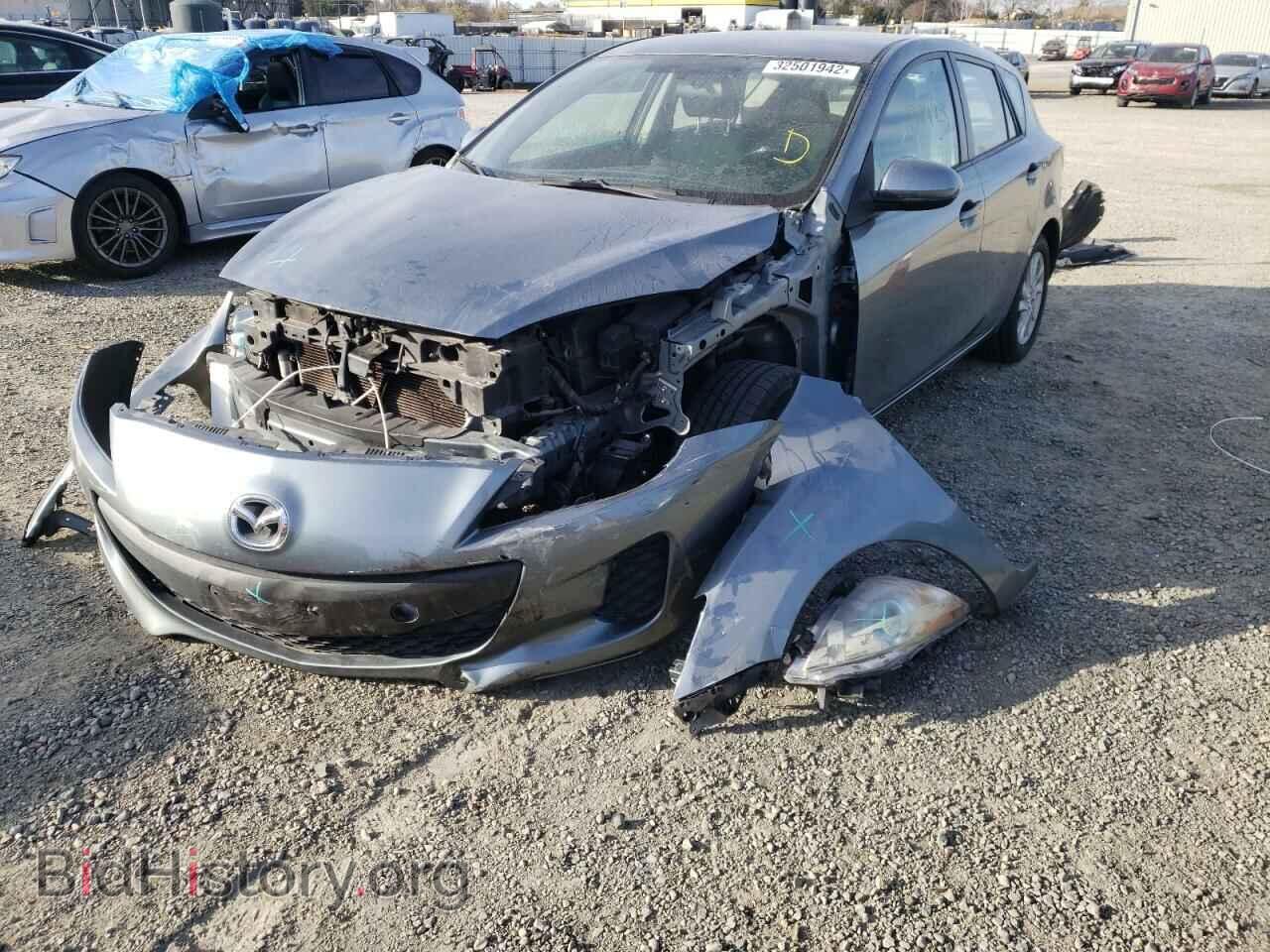 2013 MAZDA 3 - VIN: JM1BL1LP7D1735475 - Фото 2