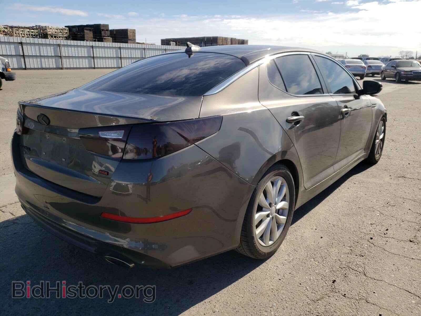 2014 KIA OPTIMA - VIN: 5XXGM4A73EG329206 - Фото 4