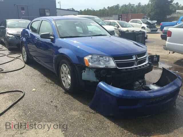 Фотография 1C3CDZAB8DN725929 - DODGE AVENGER 2013