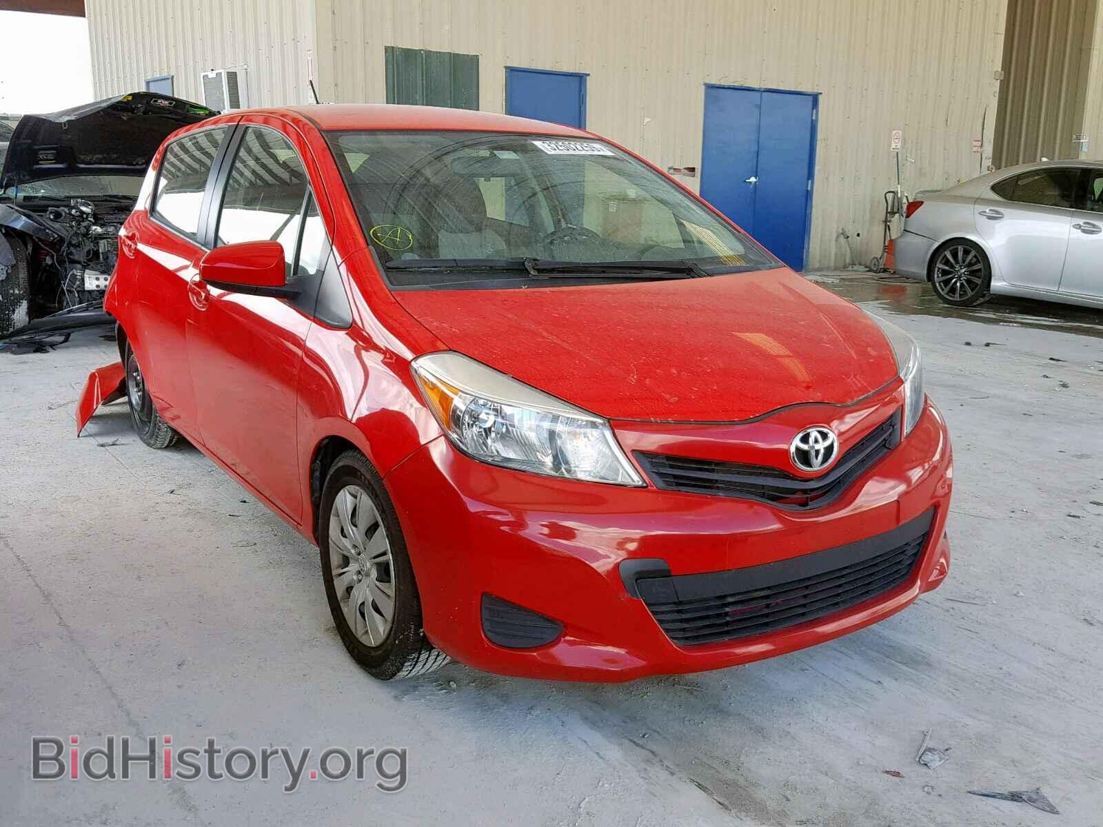 Photo JTDKTUD31DD549829 - TOYOTA YARIS 2013