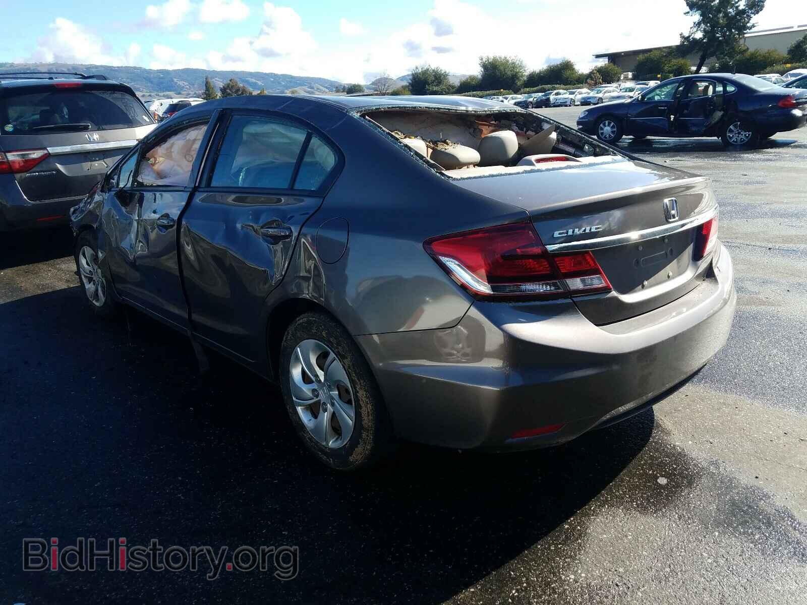 2014 HONDA CIVIC - VIN: 2HGFB2F59EH549963 - Фото 3