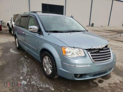 2010 Chrysler MINIVAN Town & COU, бирюзовый — VIN 2A4RR7DX1AR376432, Copart