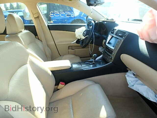 2007 LEXUS IS250 - VIN: JTHCK262272009405 - Фото 5