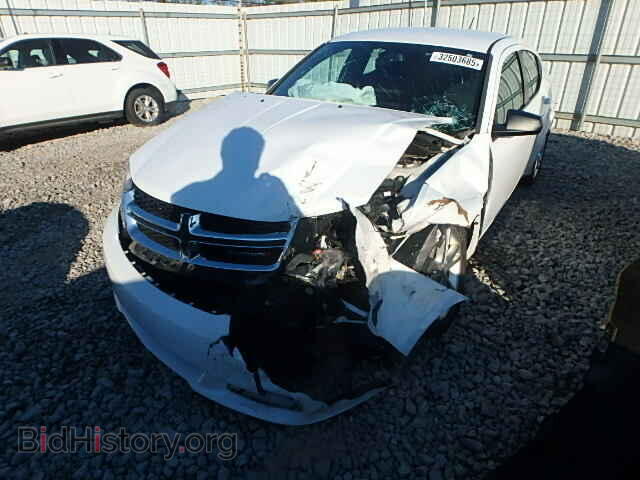 2012 DODGE AVENGER - VIN: 1C3CDZAG0CN254725 - Фото 2