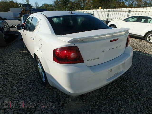 2012 DODGE AVENGER - VIN: 1C3CDZAG0CN254725 - Фото 3