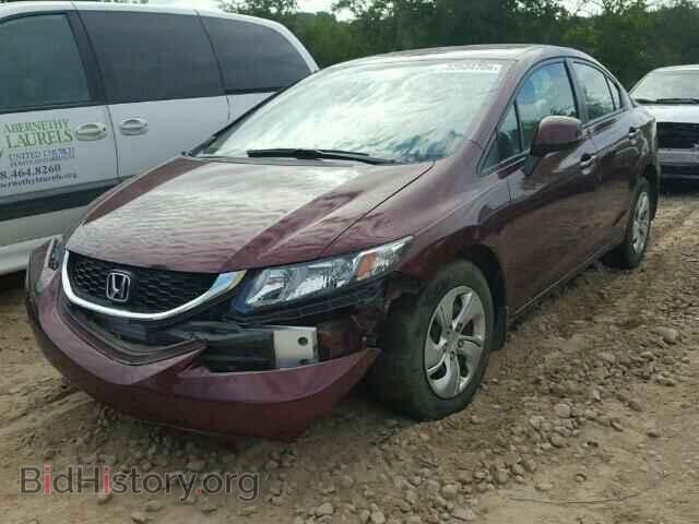 2013 HONDA CIVIC - VIN: 2HGFB2F59DH580127 - Фото 2