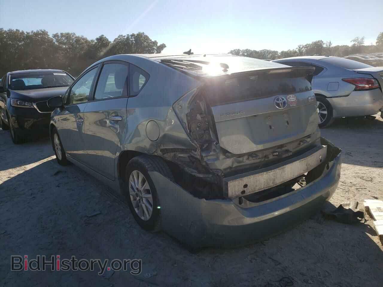 2013 TOYOTA PRIUS - VIN: JTDKN3DP2D3030754 - Фото 3