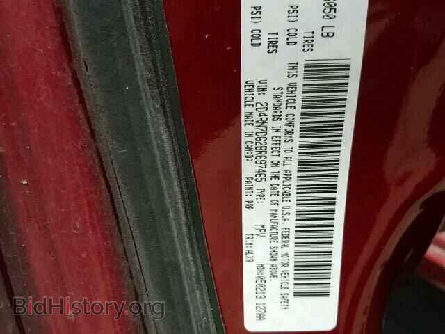 2011 DODGE CARAVAN - VIN: 2D4RN7DG2BR697465 - Photo 10