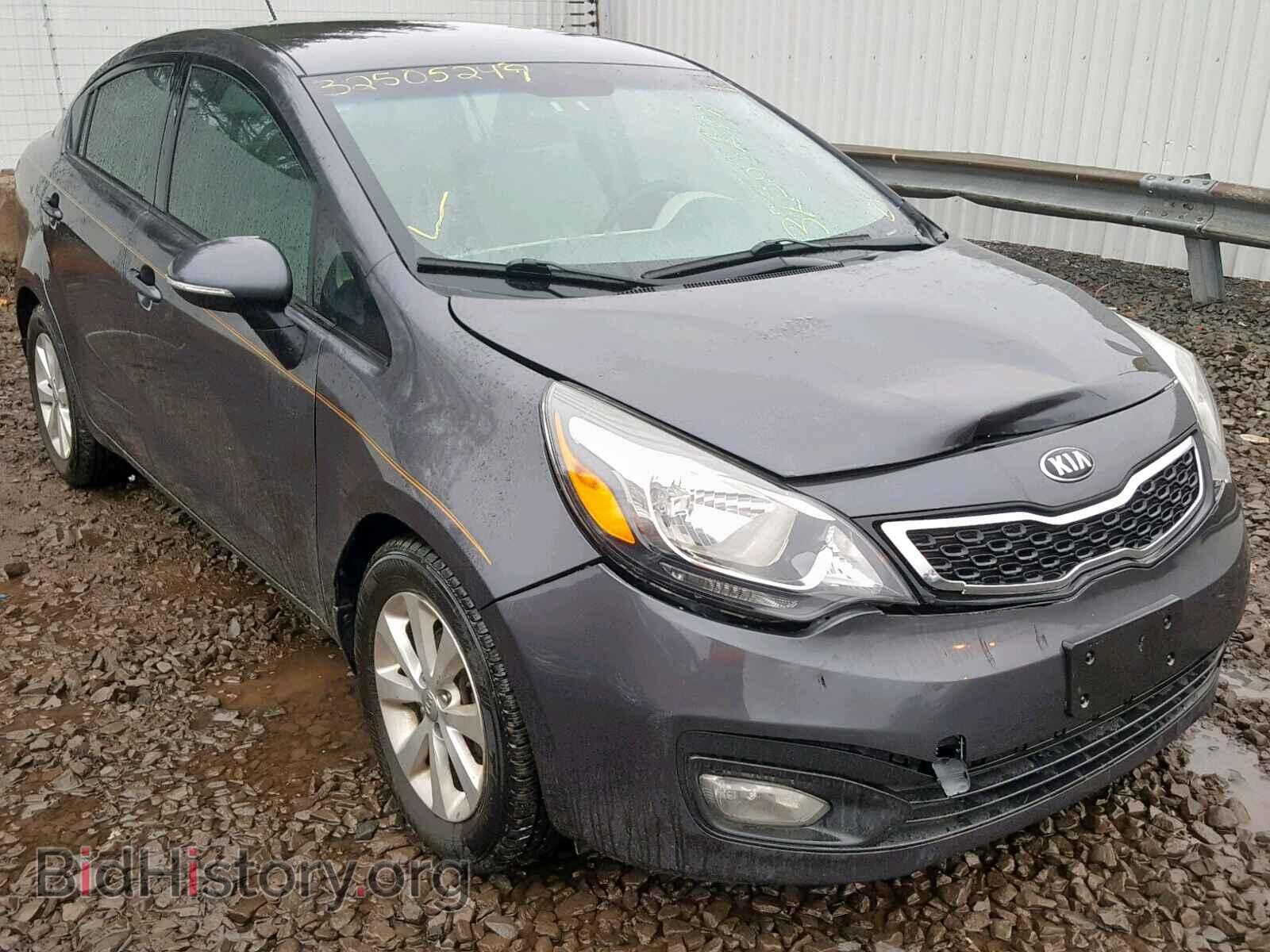 Photo KNADN4A36D6270546 - KIA RIO 2013