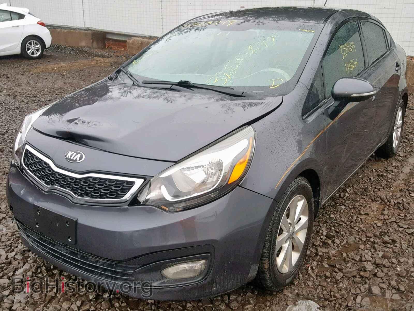 2013 KIA RIO - VIN: KNADN4A36D6270546 - Фото 2