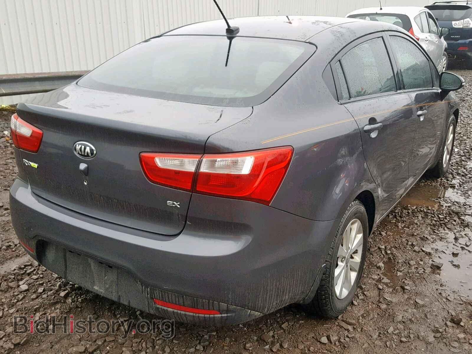 2013 KIA RIO - VIN: KNADN4A36D6270546 - Фото 4