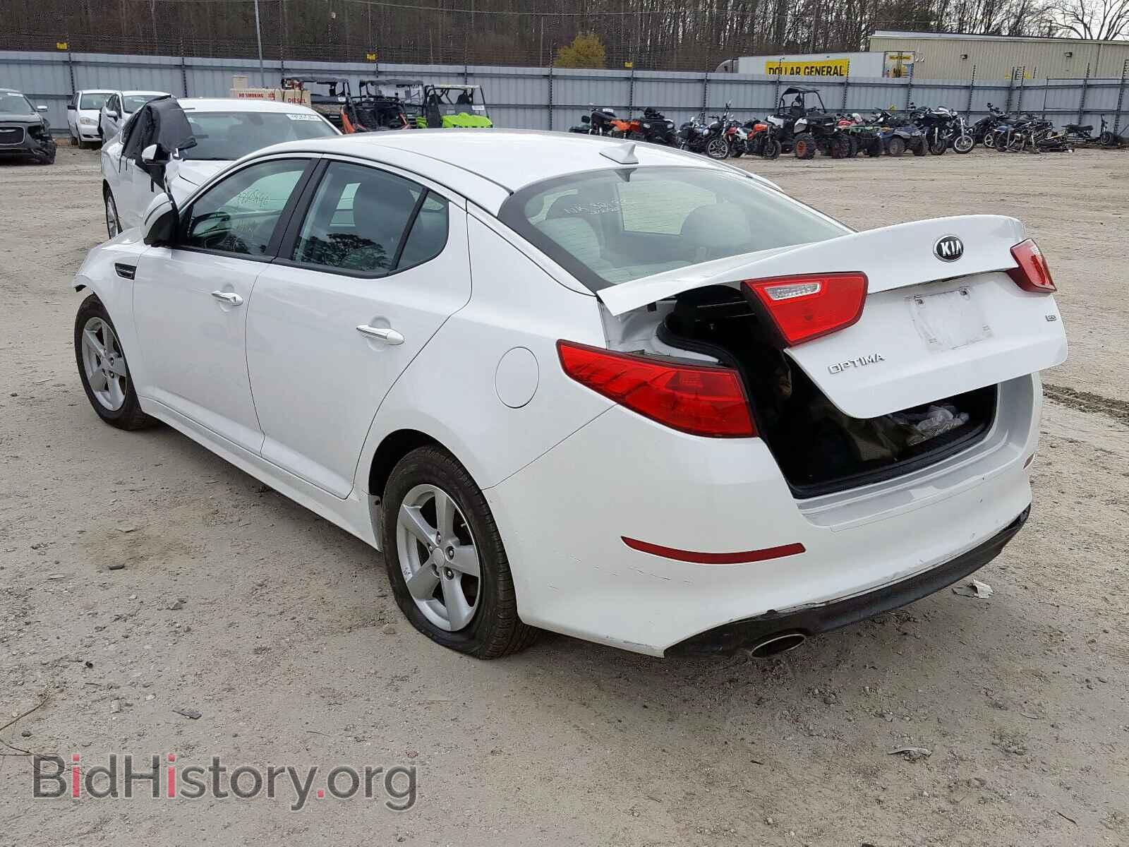 2014 KIA OPTIMA - VIN: 5XXGM4A7XEG321992 - Фото 3