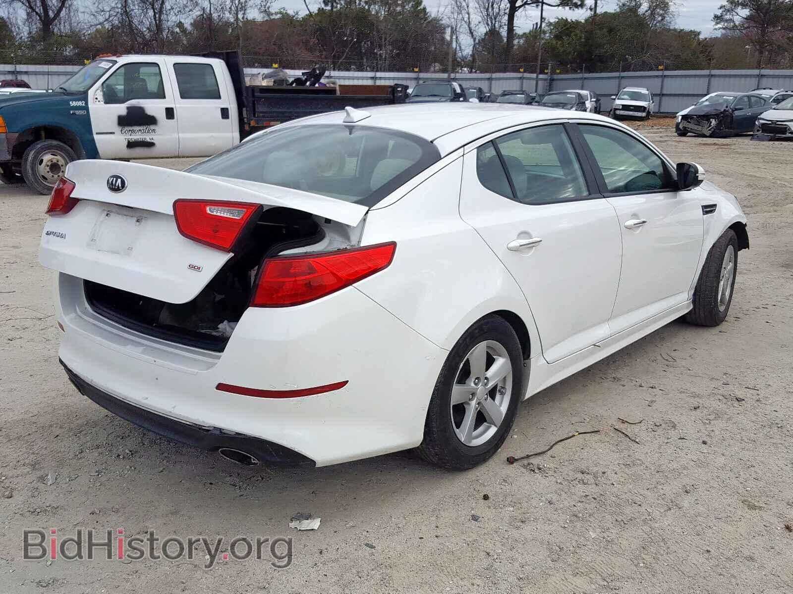 2014 KIA OPTIMA - VIN: 5XXGM4A7XEG321992 - Фото 4