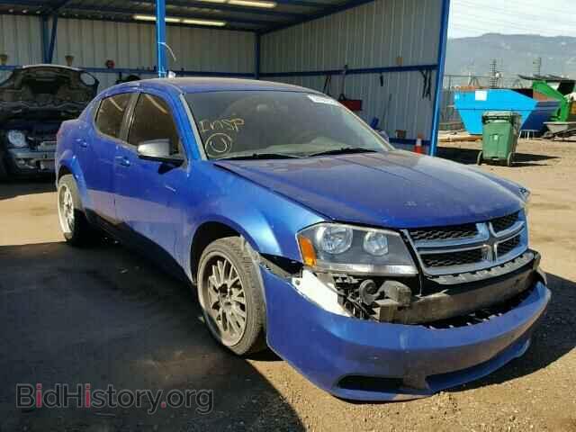 Фотография 1C3CDZABXEN187719 - DODGE AVENGER 2014