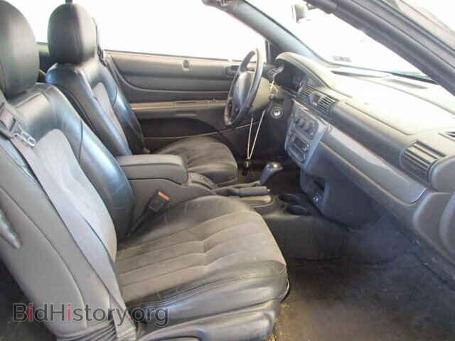 2004 CHRYSLER SEBRING - VIN: 1C3EL55R14N253858 - Фото 5