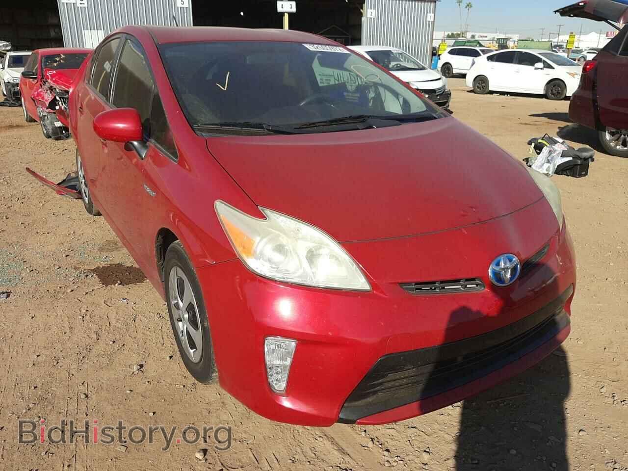Photo JTDKN3DU2E1743611 - TOYOTA PRIUS 2014