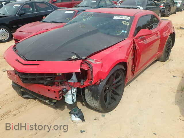 2013 CHEVROLET CAMARO - VIN: 2G1FT1EW8D9219233 - Фото 2