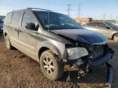 2010 Chrysler MINIVAN Town & COU, черный — VIN 2A4RR8D14AR456924, Copart