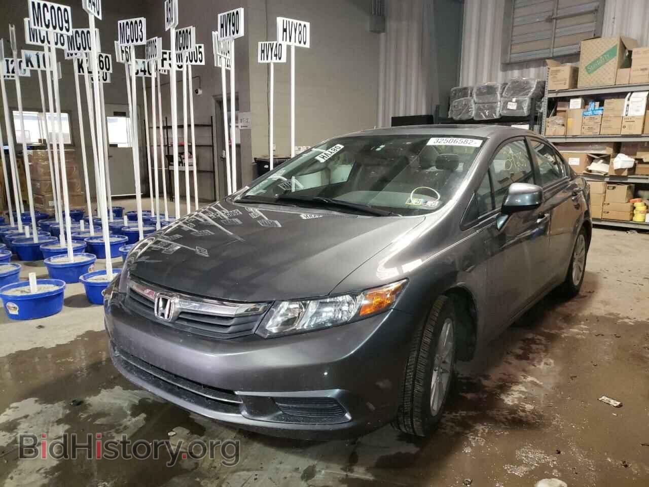 2012 HONDA CIVIC - VIN: 2HGFB2F95CH504812 - Фото 2