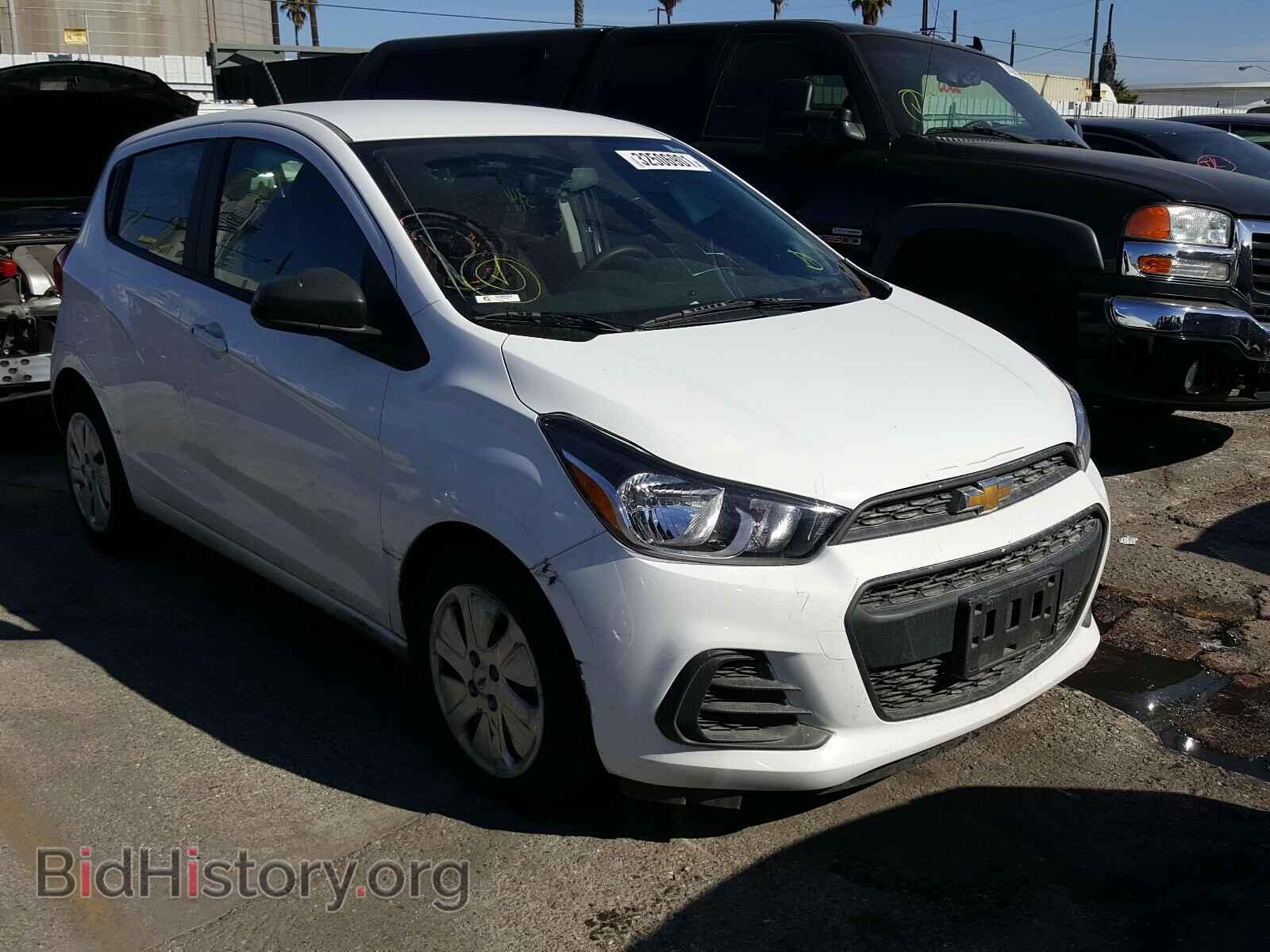 Фотография KL8CB6SA1JC422335 - CHEVROLET SPARK 2018