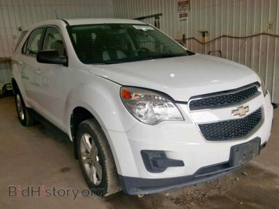 2011 Chevrolet EQUINOX LS, белый — VIN 2CNALBECXB6479494, Copart