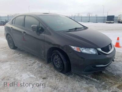2014 Honda CIVIC Civic LX, серый — VIN 2HGFB2F52EH042869, Copart