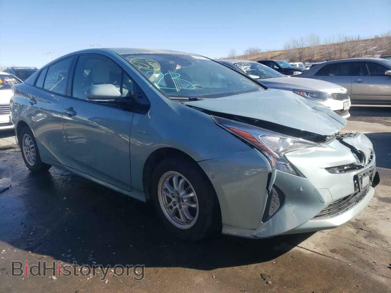 Photo JTDKBRFU5H3054566 - TOYOTA PRIUS 2017