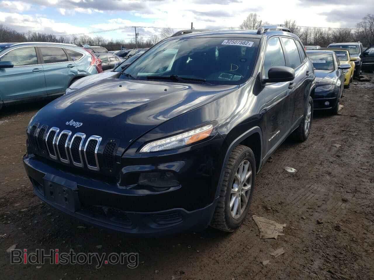2015 JEEP CHEROKEE - VIN: 1C4PJLAB1FW761560 - Фото 2