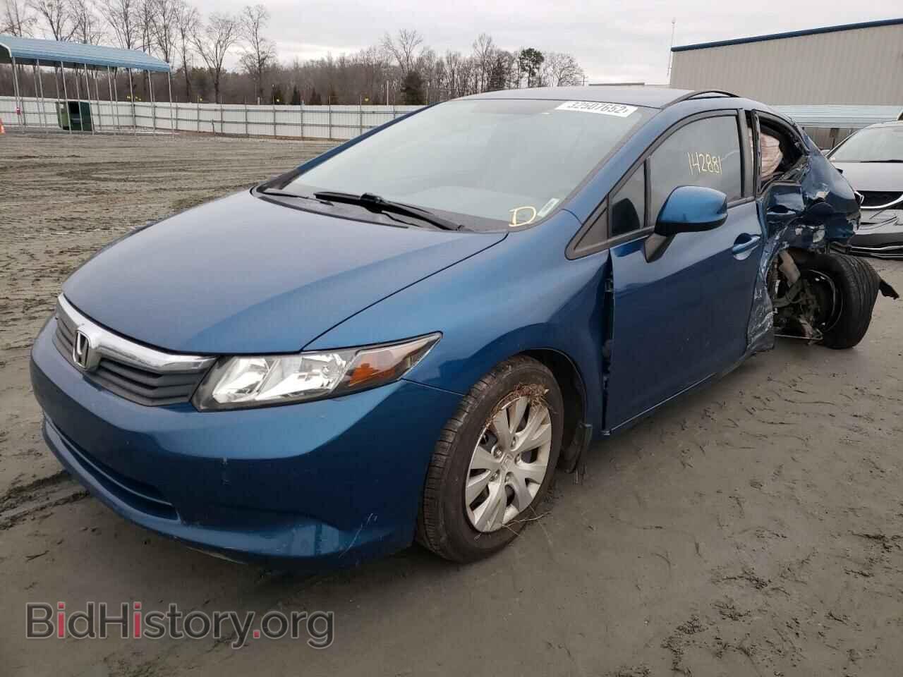 2012 HONDA CIVIC - VIN: 2HGFB2F53CH585905 - Фото 2