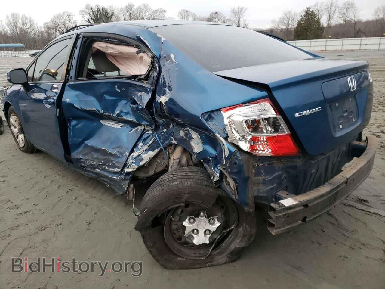 2012 HONDA CIVIC - VIN: 2HGFB2F53CH585905 - Фото 3