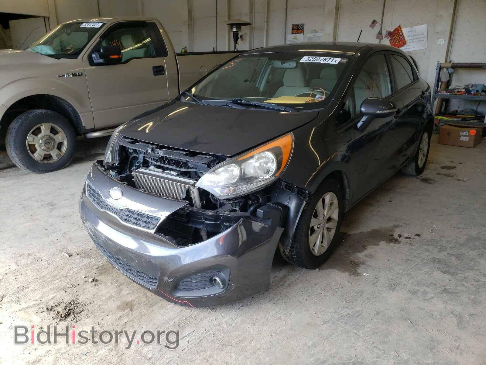 2013 KIA RIO - VIN: KNADN5A3XD6198644 - Фото 2