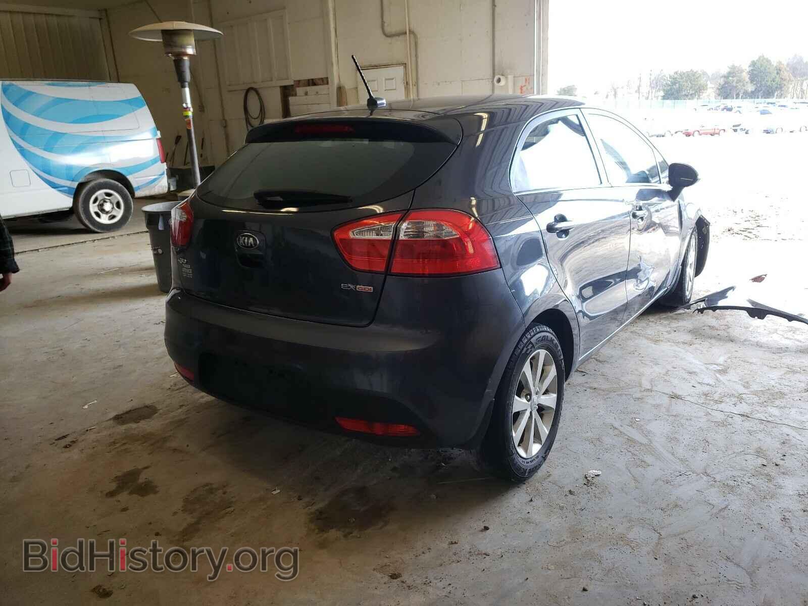 2013 KIA RIO - VIN: KNADN5A3XD6198644 - Фото 4