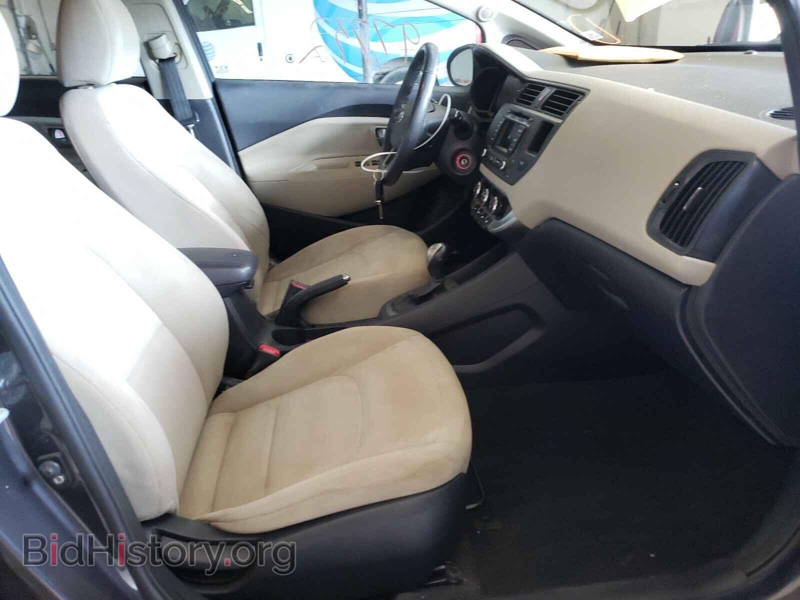 2013 KIA RIO - VIN: KNADN5A3XD6198644 - Фото 5