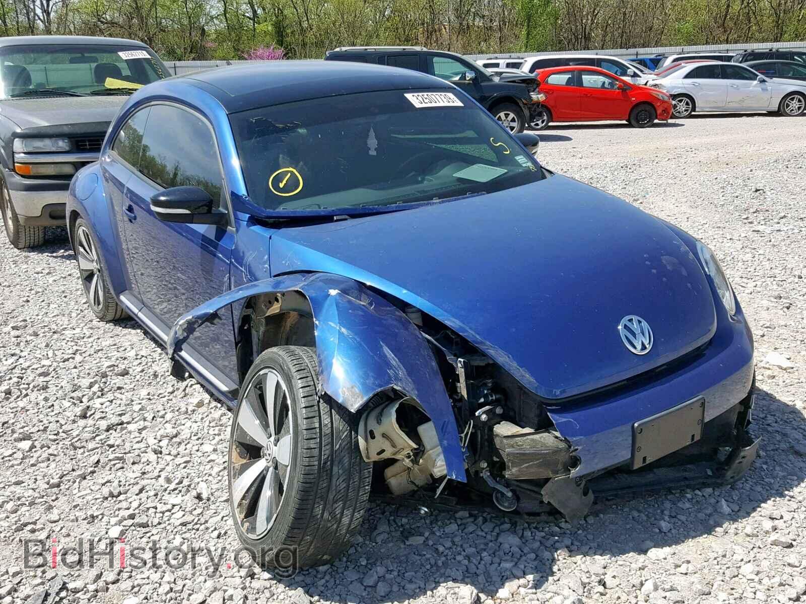 Фотография 3VWVA7AT9CM632319 - VOLKSWAGEN BEETLE 2012