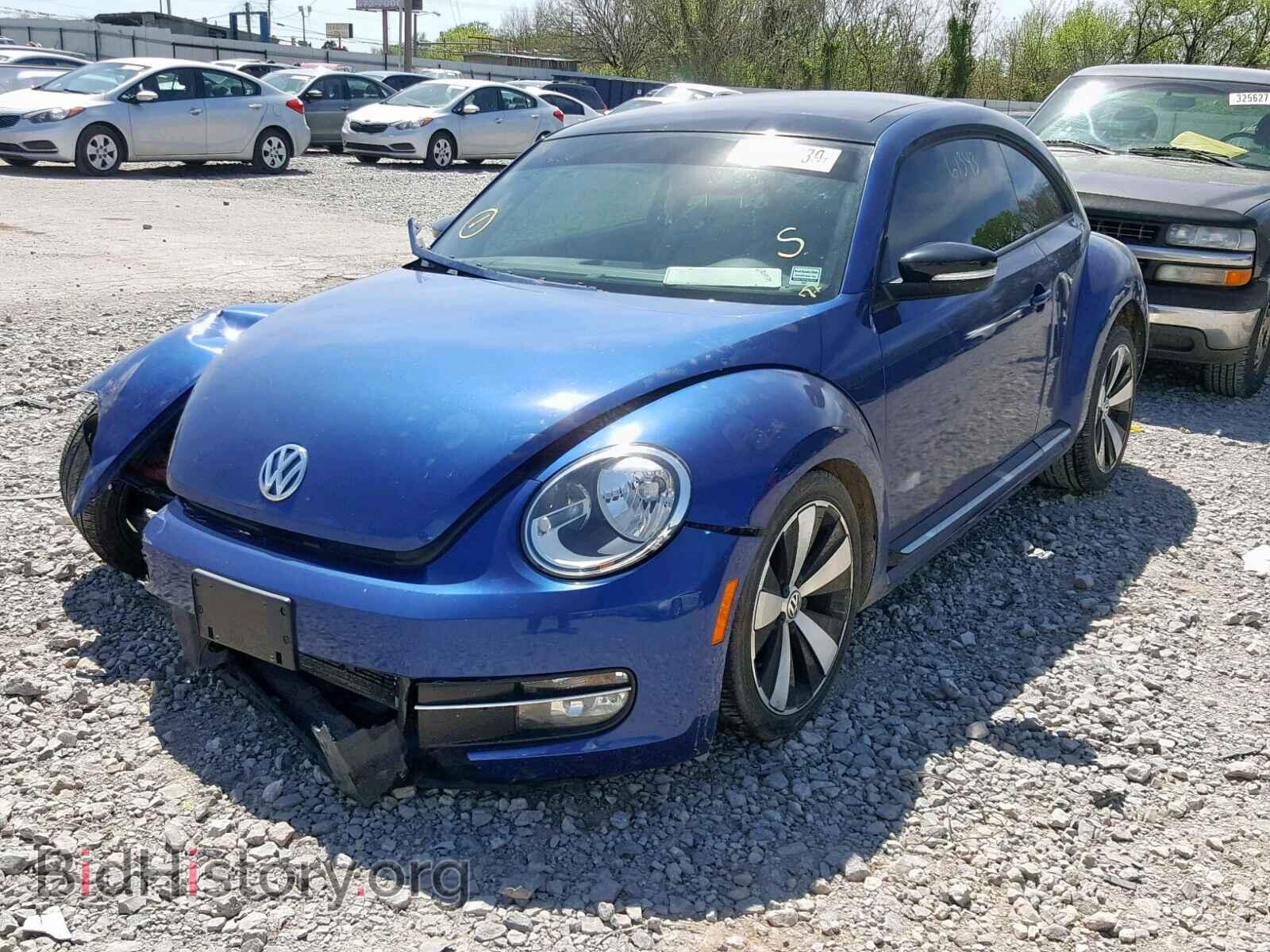 2012 VOLKSWAGEN BEETLE - VIN: 3VWVA7AT9CM632319 - Фото 2
