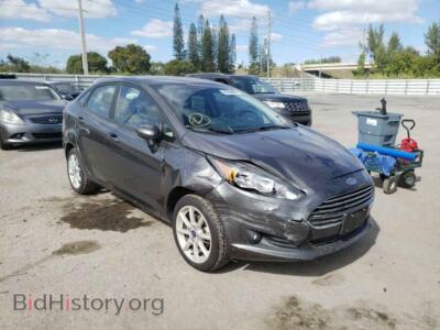 2019 Ford FIESTA FIESTA SE, gray — VIN 3FADP4BJ0KM150139, Copart