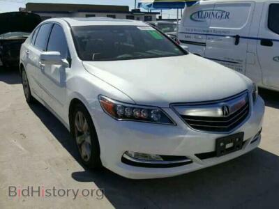 2014 Acura RLX, белый — VIN JH4KC1F30EC001323, Copart